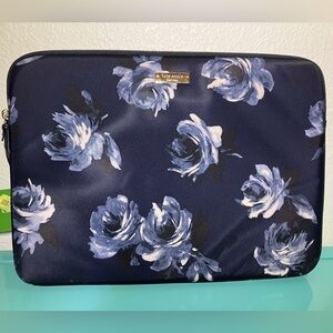 Kate Spade Night Rose Laptop Sleeve